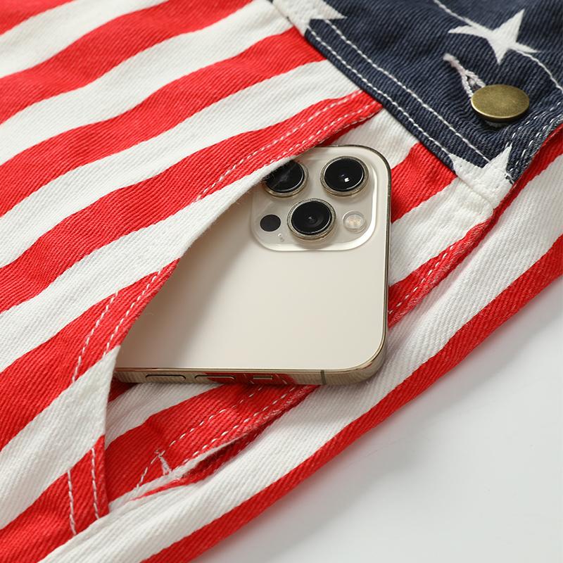 The All American Flag Overalls