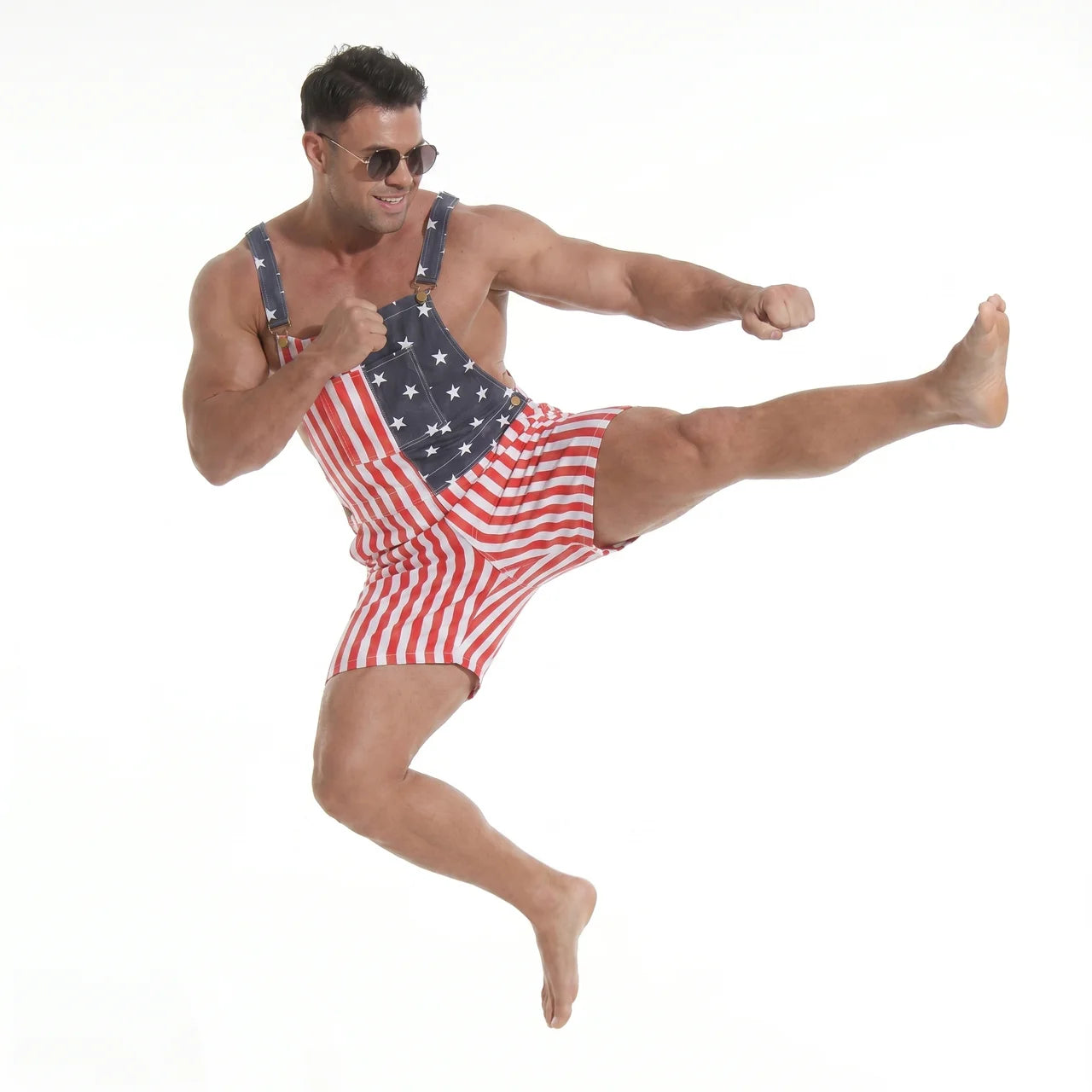 The All American Flag Overalls